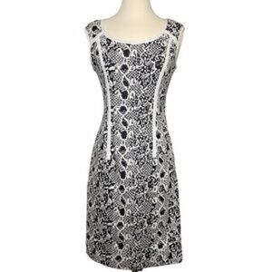 Adrianna Papell Sleeveless Stretch Jersey Sheath Dress, size 10